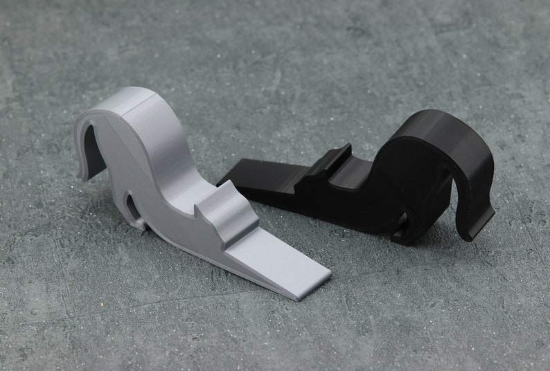 3D Printed Cat Door Stop: Stretching Cat Figure image 3