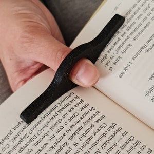 book page holder, 3D printed page holder, page holder, mobile page holder, unique gift  idea, book reader gift, book worm