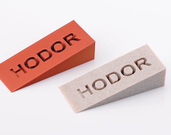 3D Printed Hodor Door Stop: Plastic Door Holder