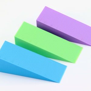 3D printed door stop, door stop, door wedge, new home gift, non slip door stop, plain doorstop