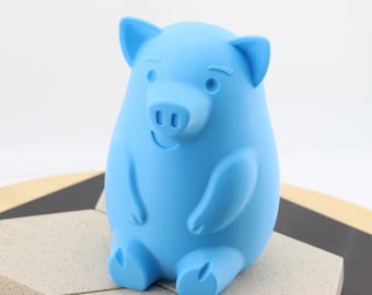 3D Printed Piggy Bank: Novelty Savings Box, New Home Gift