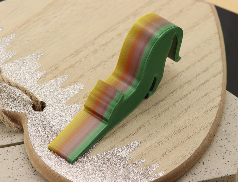 3D Printed Cat Door Stop: Stretching Cat Figure image 9