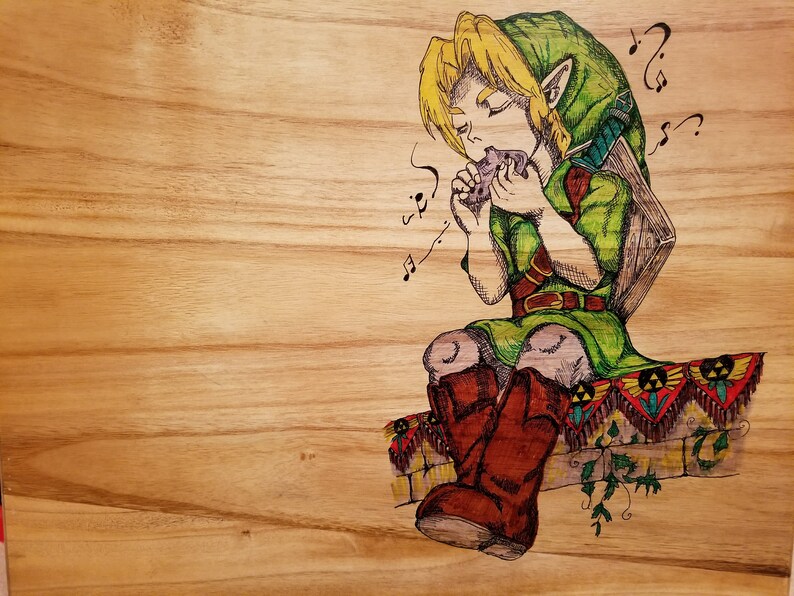 Set of Four Snack Tables With Storage Rack Decorated With Etsy