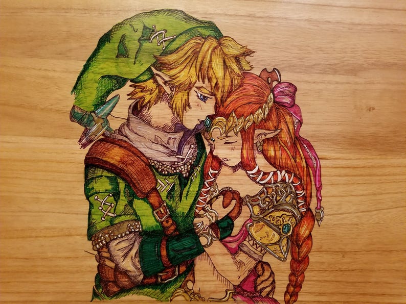 Set of Four Snack Tables With Storage Rack Decorated With Etsy