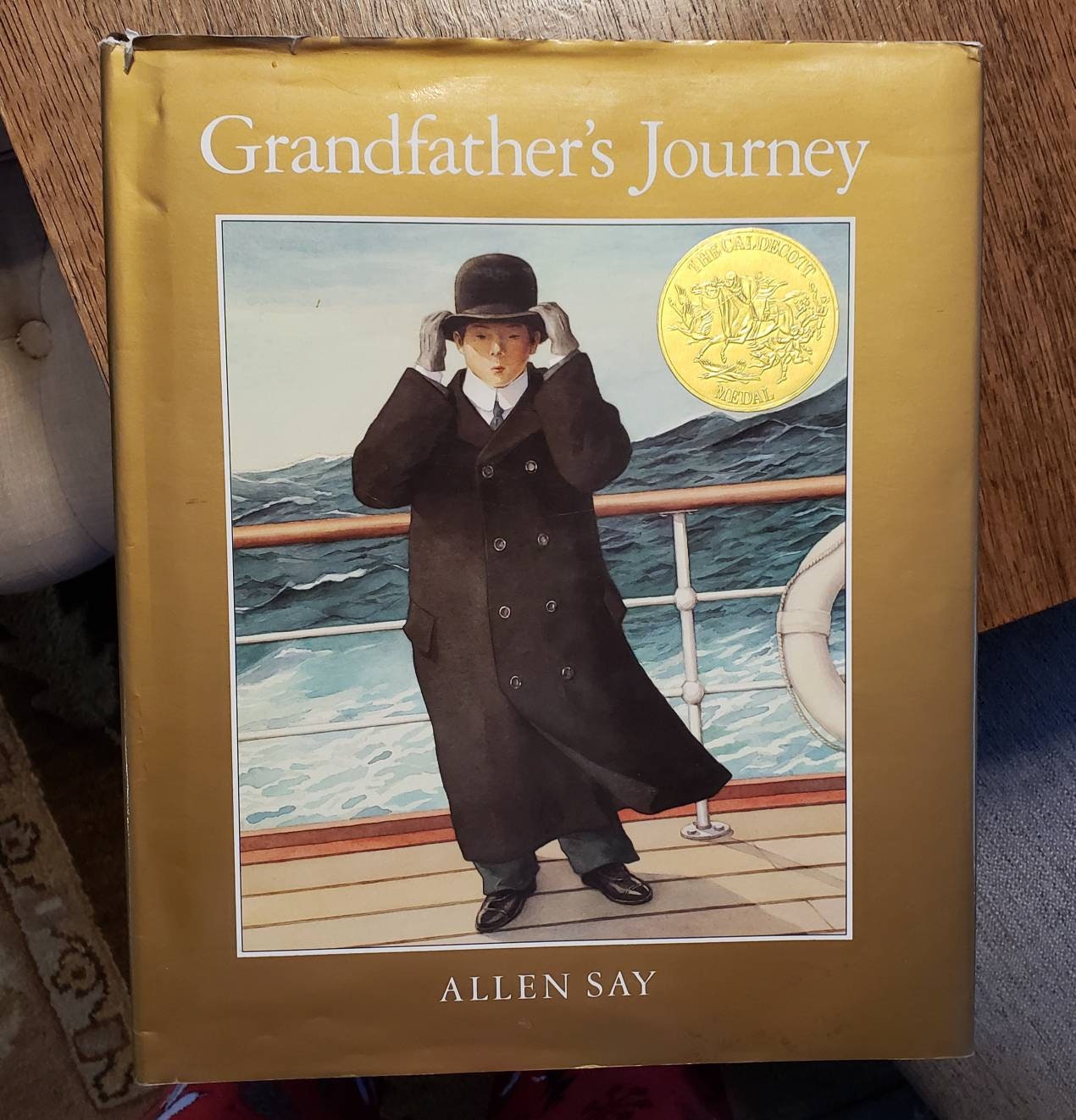 is grandfather's journey a true story