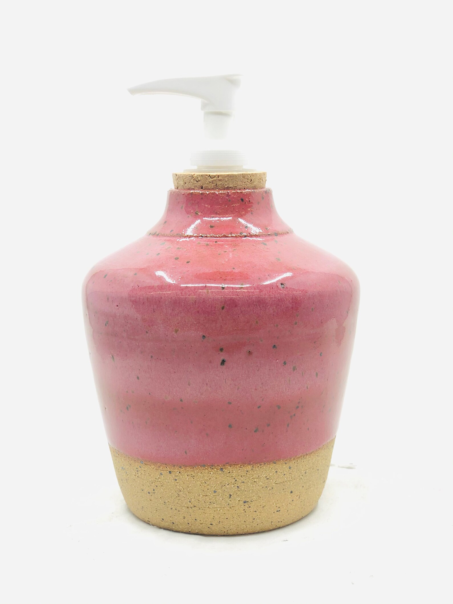 Pretty in Pink Soap Dispenser Etsy