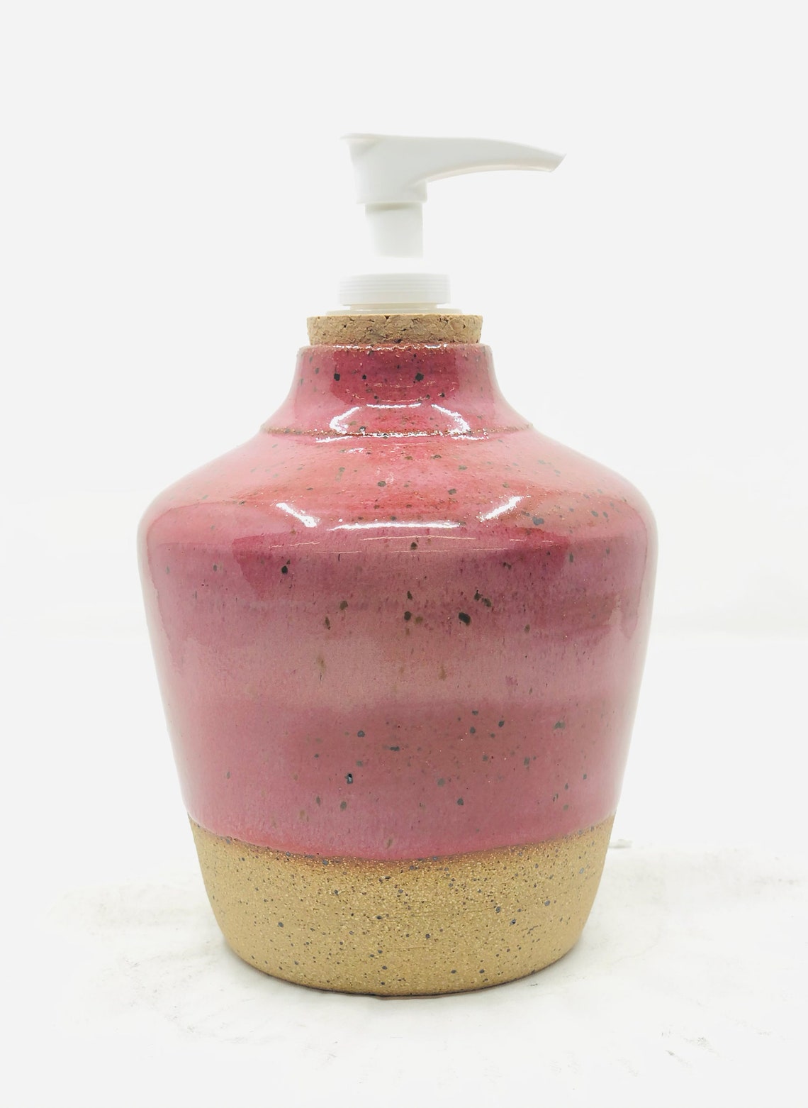 Pretty in Pink Soap Dispenser Etsy