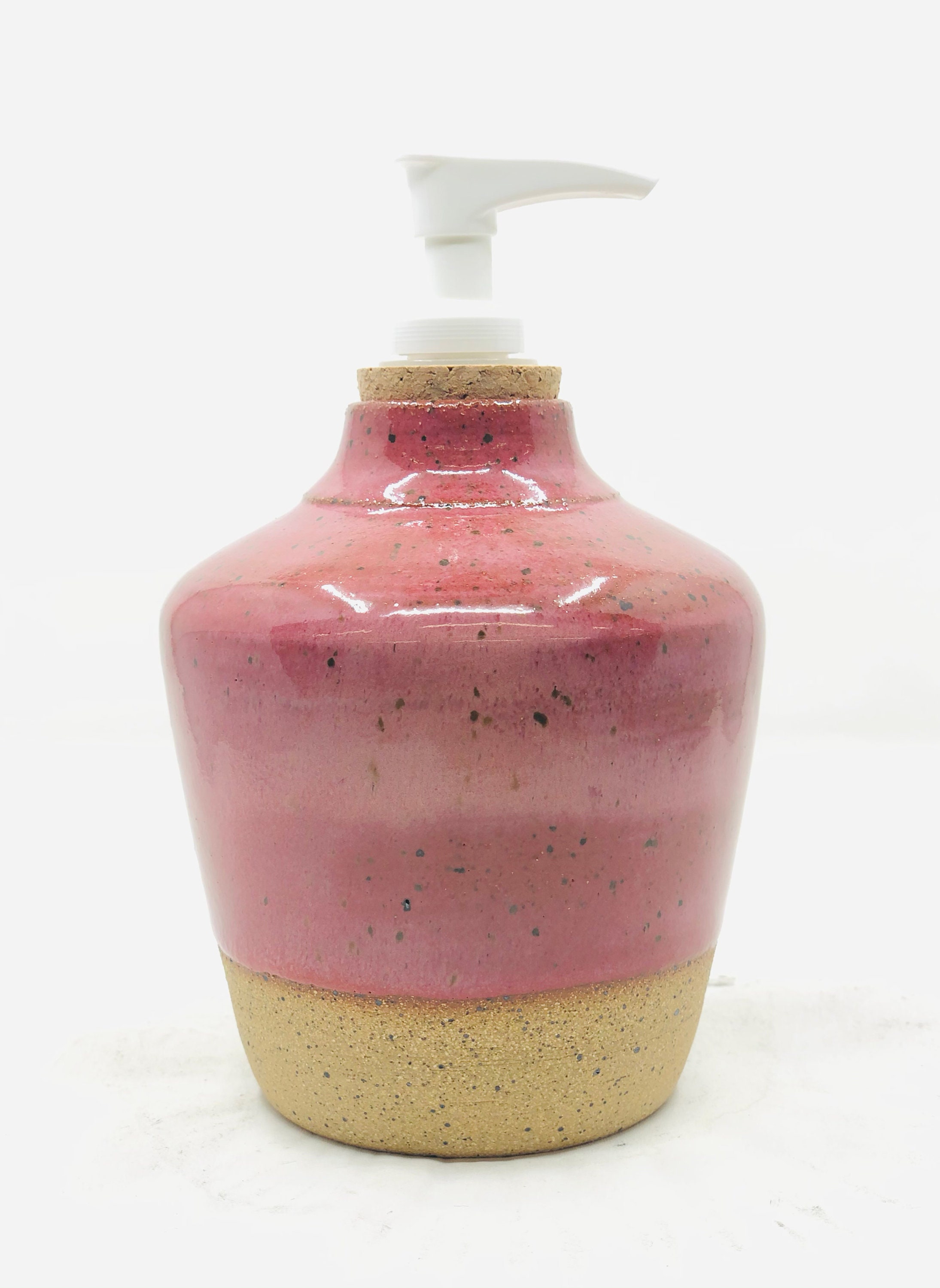 Pretty in Pink Soap Dispenser Etsy