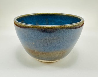 Blue Soup Bowl