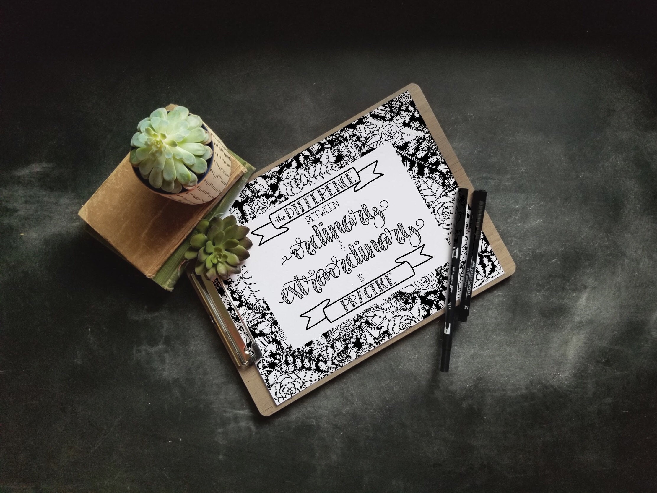 Practice Word Art, Extraordinary Print, the Difference Between Ordinary