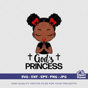 Principessa degli Dei, afro-americana in formato SVG, ragazza nera in formato SVG, afro in formato SVG, fede in formato SVG, religione in formato SVG, speranza in formato SVG, mani in preghiera, ragazza in preghiera in formato SVG