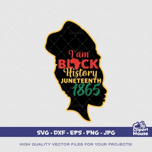 Io sono la storia nera Juneteenth Woman, afro-americana in formato SVG, donna nera in formato SVG, afro, fede in formato SVG, religione in formato SVG, speranza in formato SVG, mani in preghiera