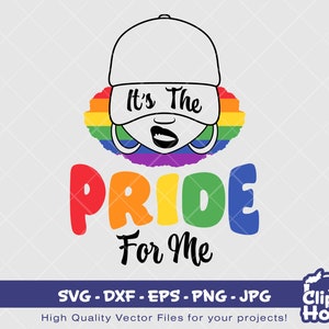 Its The Pride For Me | Digital SVG - DXF - eps - png - Jpg | Instant Download | pride svg, lesbian svg, lgbt svg, pride svg, love is love