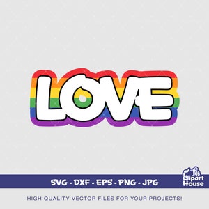 Miłość, duma svg, gej svg, lesbijka svg, lgbt svg, duma svg, miłość to miłość svg