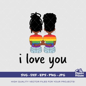 Eu te amo casal de lésbicas, orgulho svg, lésbica svg, lgbt svg, orgulho svg, amor é amor, orgulho lgbt svg, te amo svg, dia dos namorados svg