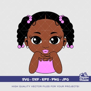 Black Girl, african american svg, black kid svg, afro child svg, peekaboo girl svg, cute girl svg, afro princess svg, queen svg