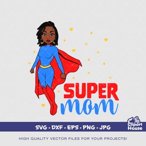 Super maman noire 2, svg afro-américain, svg femme noire, héros, svg superwoman, magie fille noire, svg super-héros