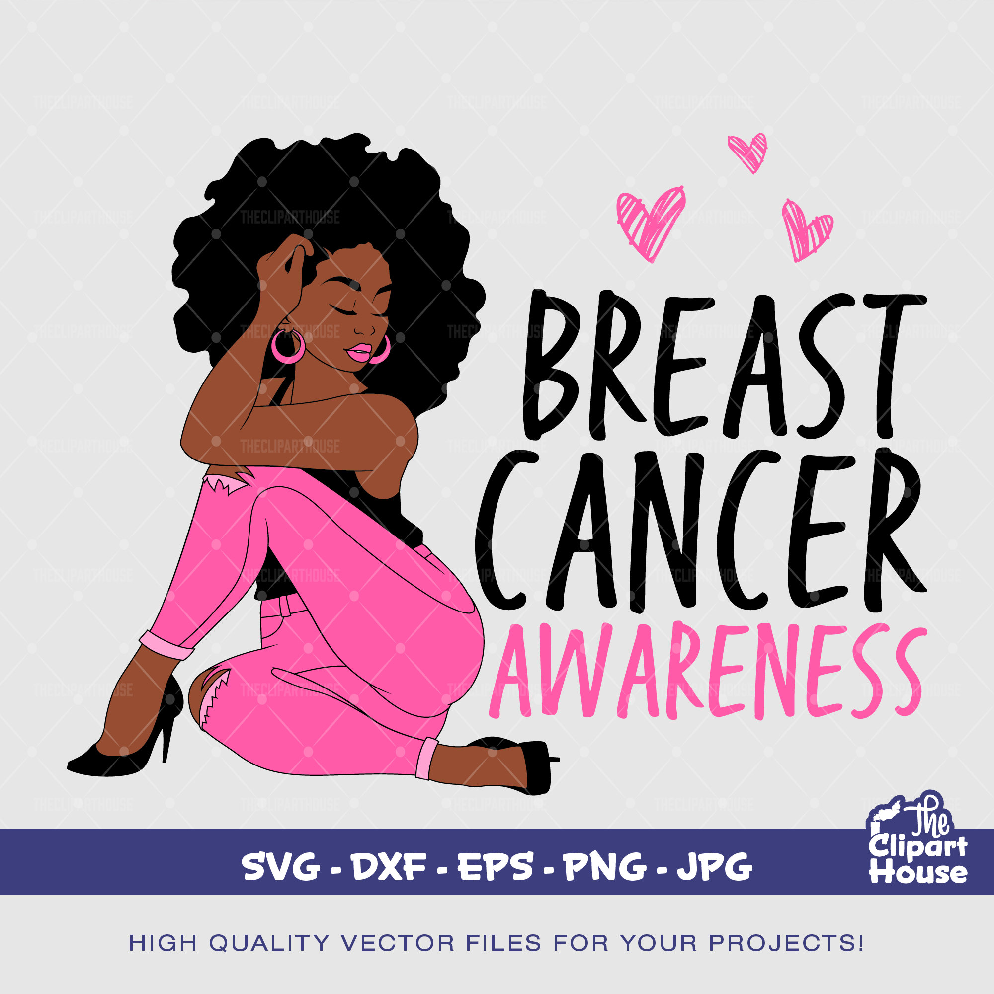 Breast Cancer Black Woman Cancer Research Svg Cancer Ribbon photo