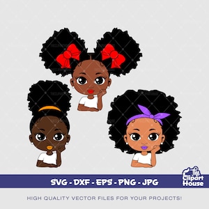 Black Girl Relaxed, african american svg, black kid svg, afro child svg, peekaboo girl, princess svg