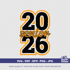 2026 Senior, graduation svg, Senior 2026, graduation hat svg, graduation gifts svg, university planner, high school svg