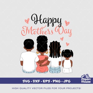 Fête des mères enfants, svg de la fête des mères, carte de fête des mères svg, célébration, famille svg, citations de la fête des mères,