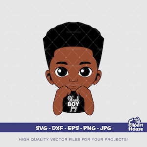 Black Boy Joy 2, Afro-Amerikaanse svg, zwarte jongen svg, afro kind svg, zwarte jongen magische svg, afro jongen svg, kiekeboe jongen svg