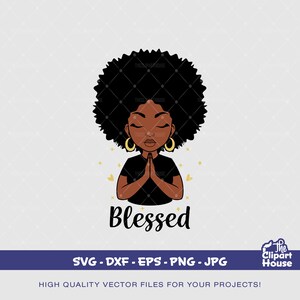 Beata donna afro in preghiera, afro-americana in formato SVG, donna nera in formato SVG, fede in formato SVG, religione in formato SVG, speranza in formato SVG, mani in preghiera, donna in preghiera in formato SVG
