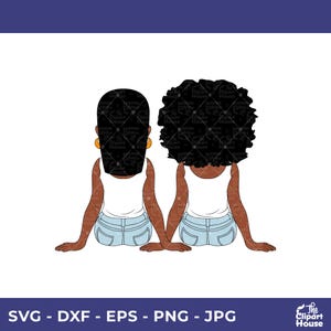 友情の少女 14、アフリカ系アメリカ人 svg、黒人女性、友情の目標、親友、友人のグループ svg、黒人少女の魔法 svg