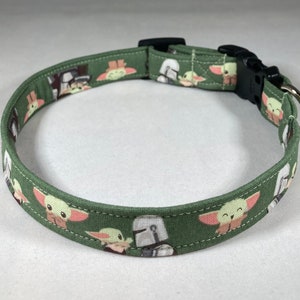 Dog Collar - Baby Yoda and Mando