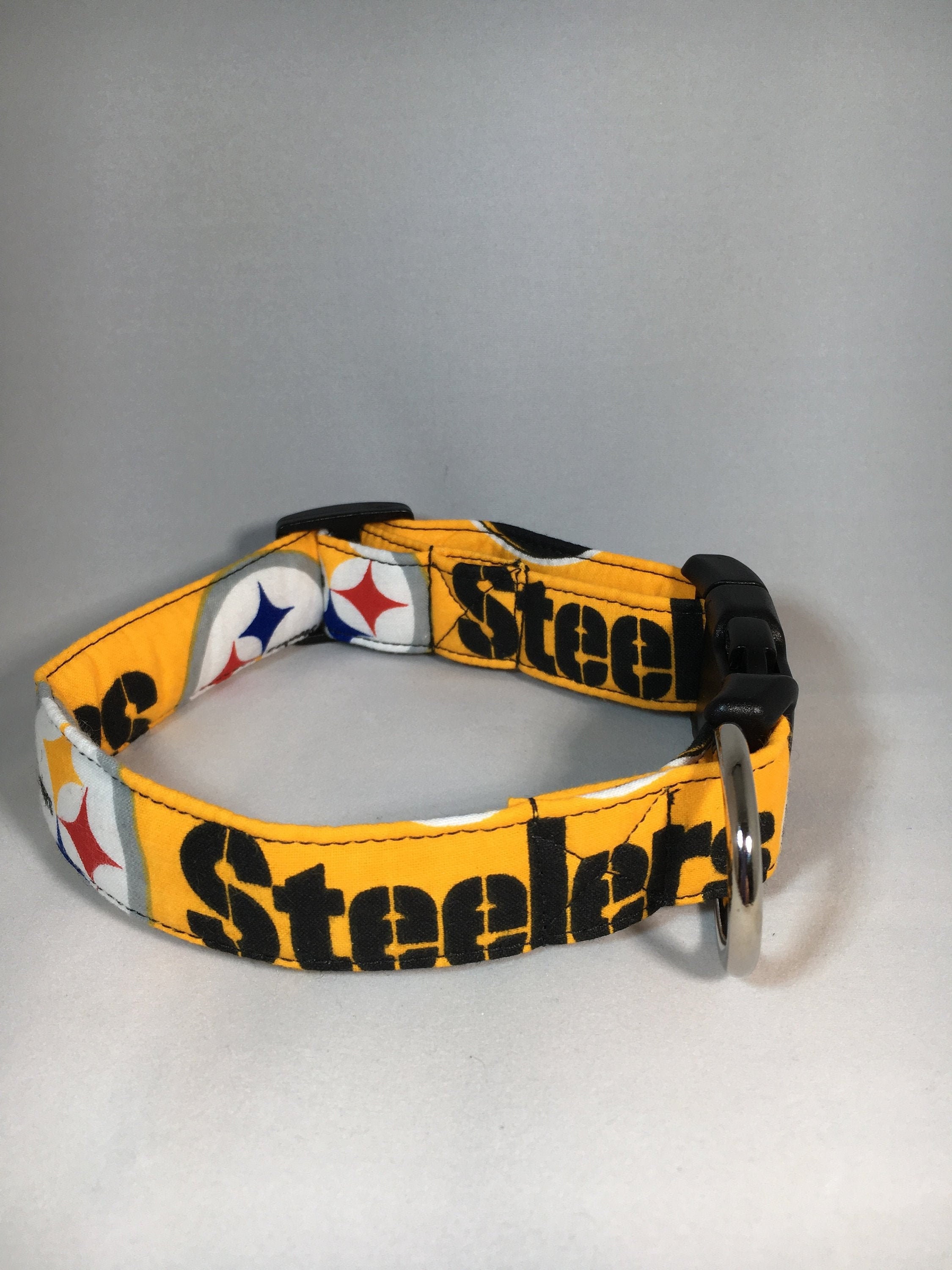 Pink steelers sale dog collar