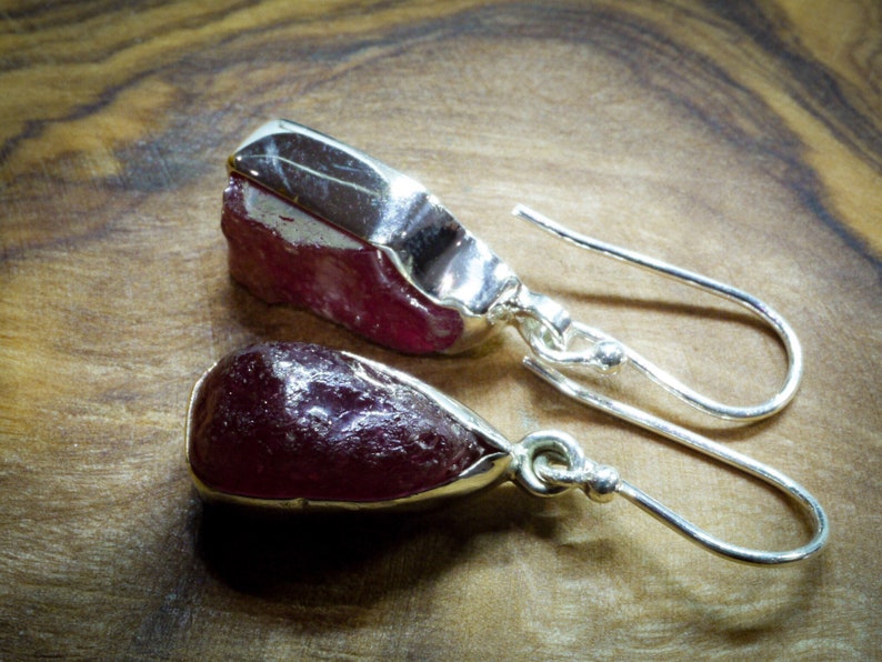 Ruby Earrings,Ruby Jewelry,Gemstone Earrings,Jewelry,Handmade Jewelry,Natural Jewelry,Statement Jewelry,Gift For Her,Bohemian Jewelry,Silver