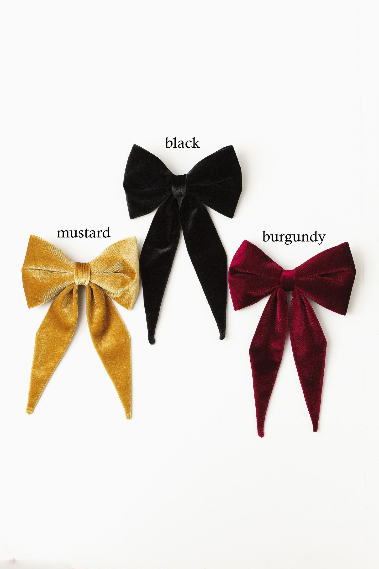 Velvet Bow for Adult Big Burgundy Hair Bow Clip Large Velvet Etsy