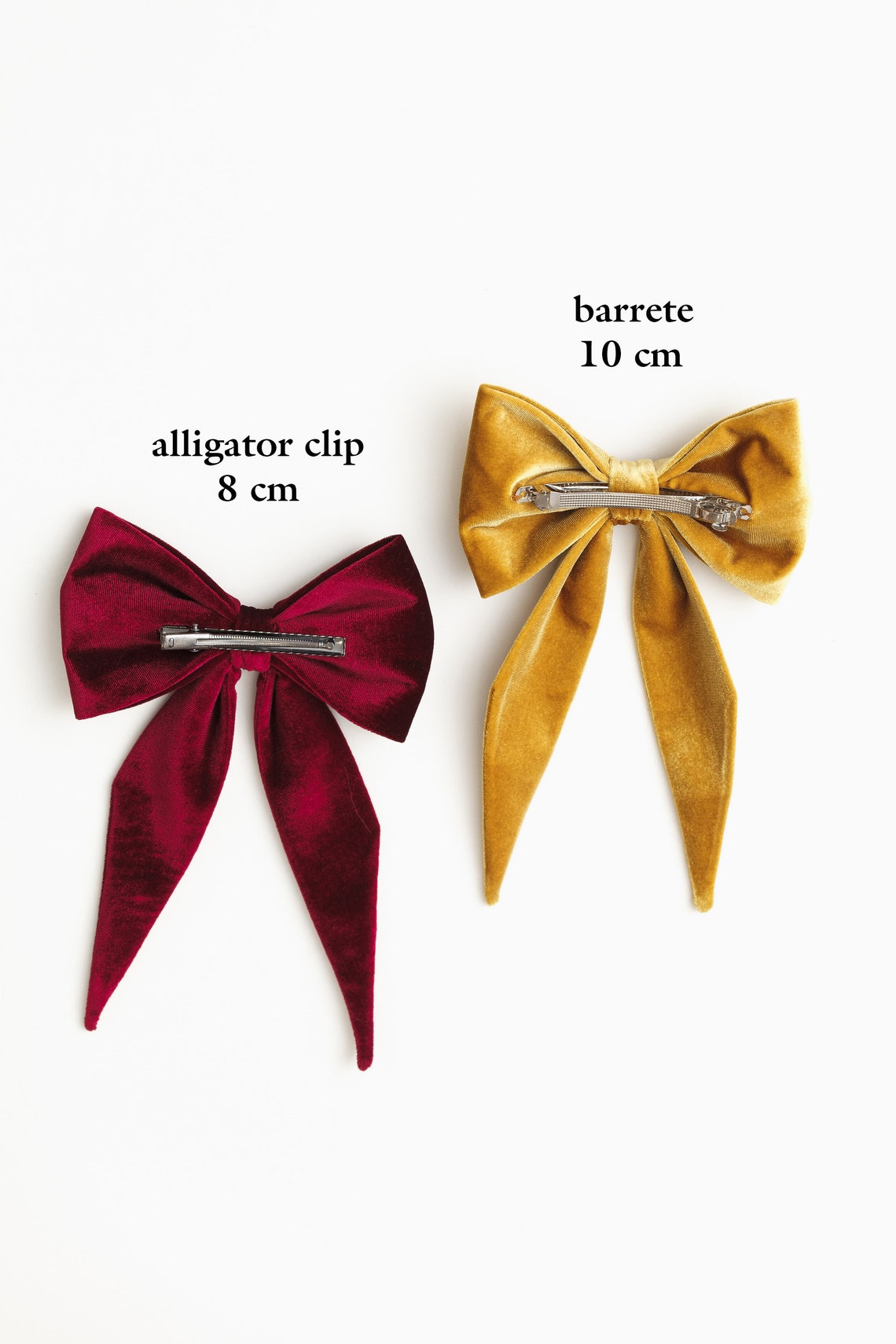Velvet Bow for Adult Big Burgundy Hair Bow Clip Large Velvet Etsy