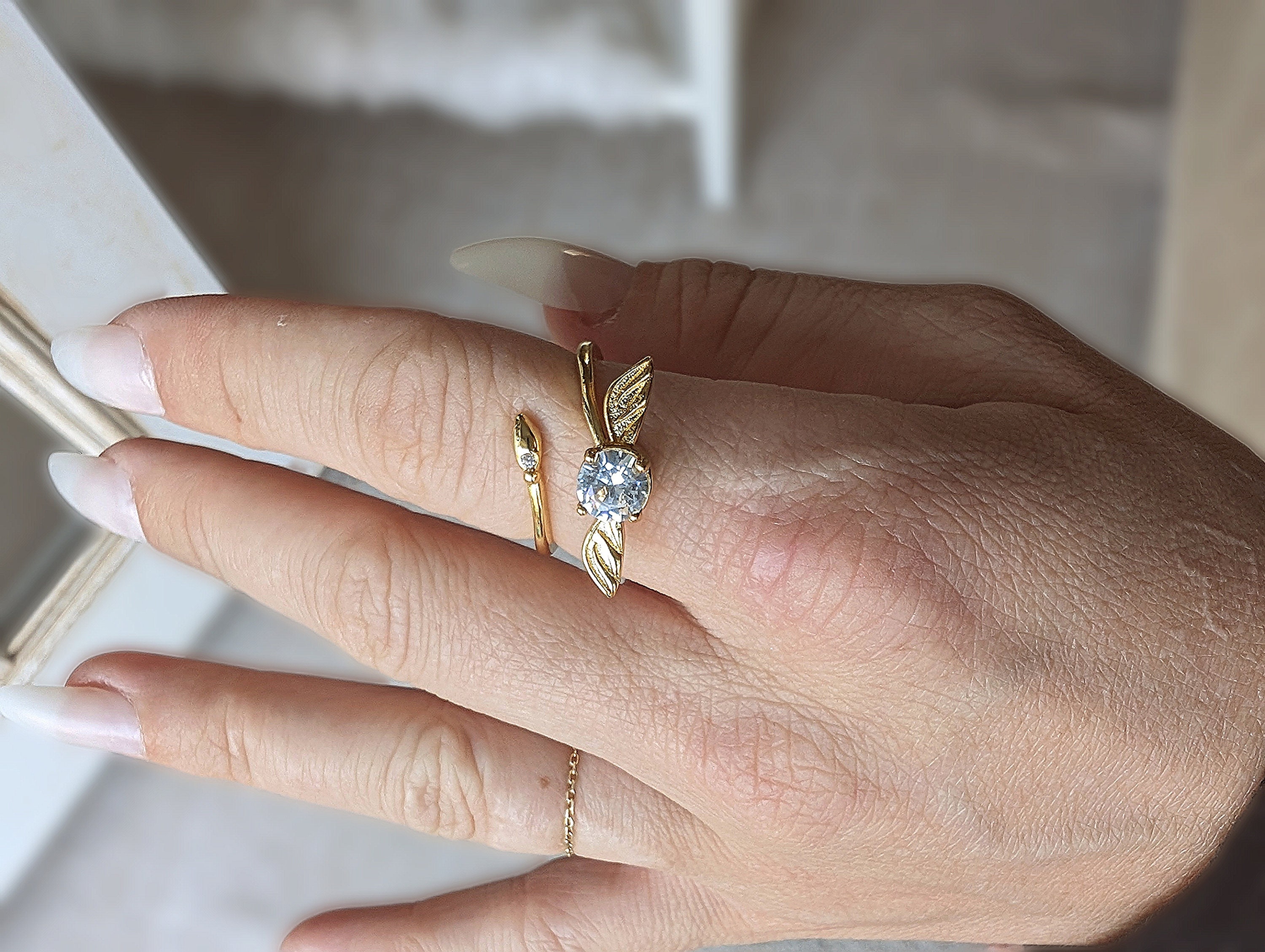 Golden Snitch Spinner Ring| Fidget Jewelry Australia