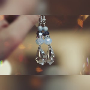 Crystal earrings