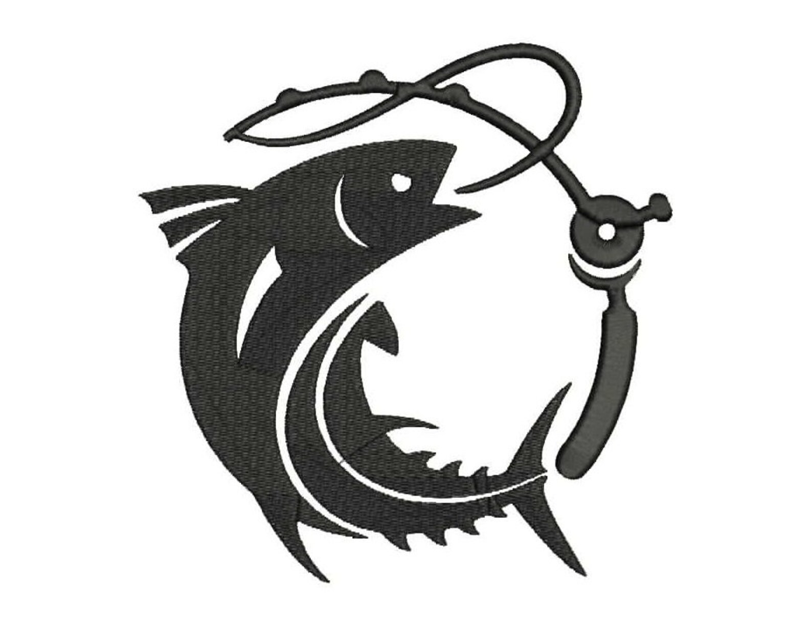 Fishing Lovers Embroidery Design 4 Sizes and 8 Formats Etsy