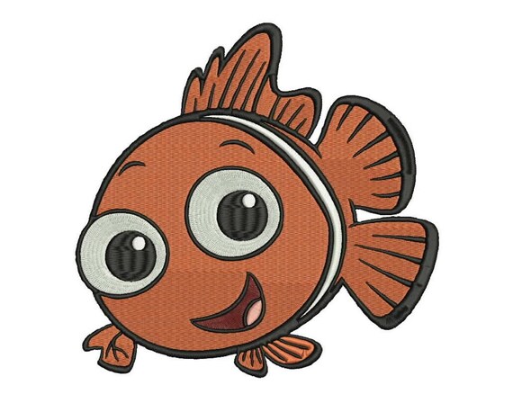 Baby Nemo Embroidery Design 4 Sizes And 6 Formats Etsy New Zealand