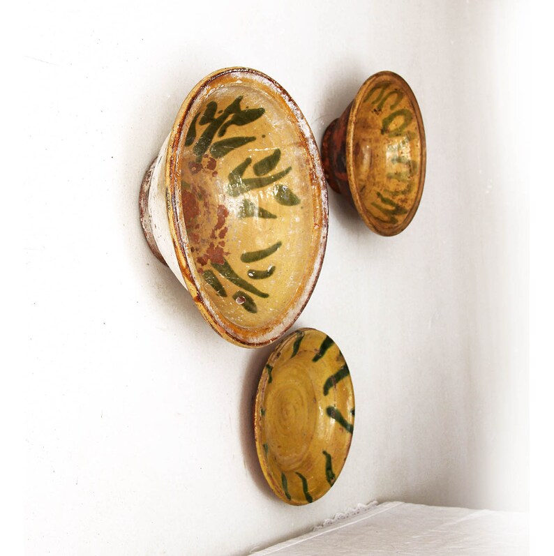 Set Of Wall Plates Wall Plate Set Accent Plates Decorative Etsy