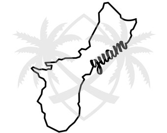 Guam Svg Etsy