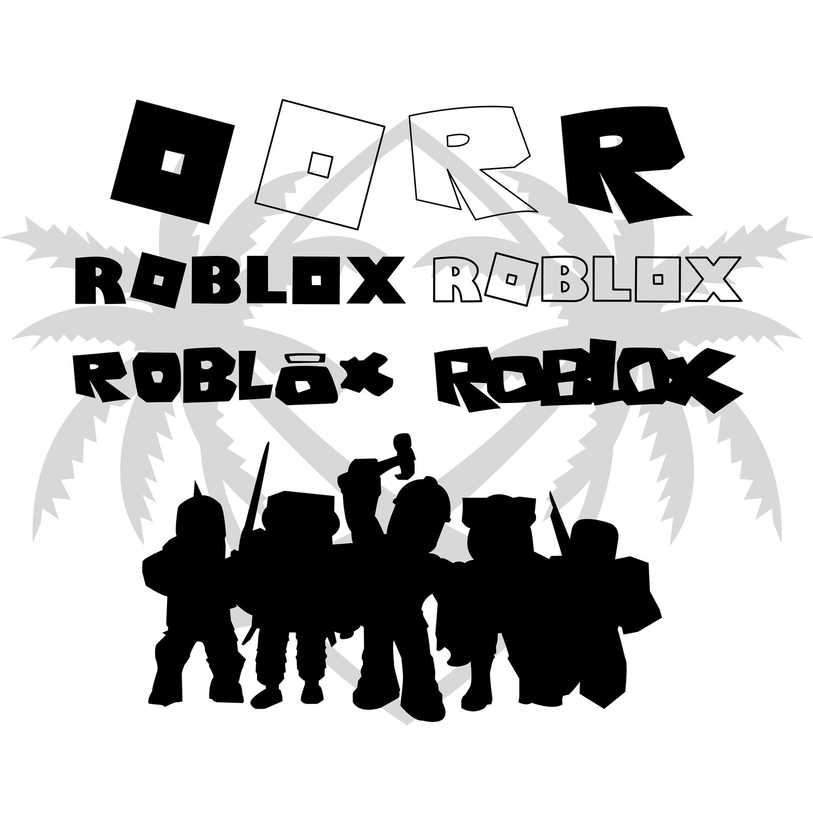 Download Roblox SVG Logo Bundle Pack Roblox svg Cut File Roblox Svg | Etsy