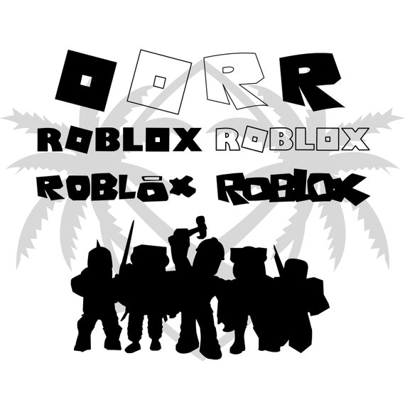 Roblox Svg Logo Bundle Pack Roblox Svg Cut File Roblox Svg Etsy