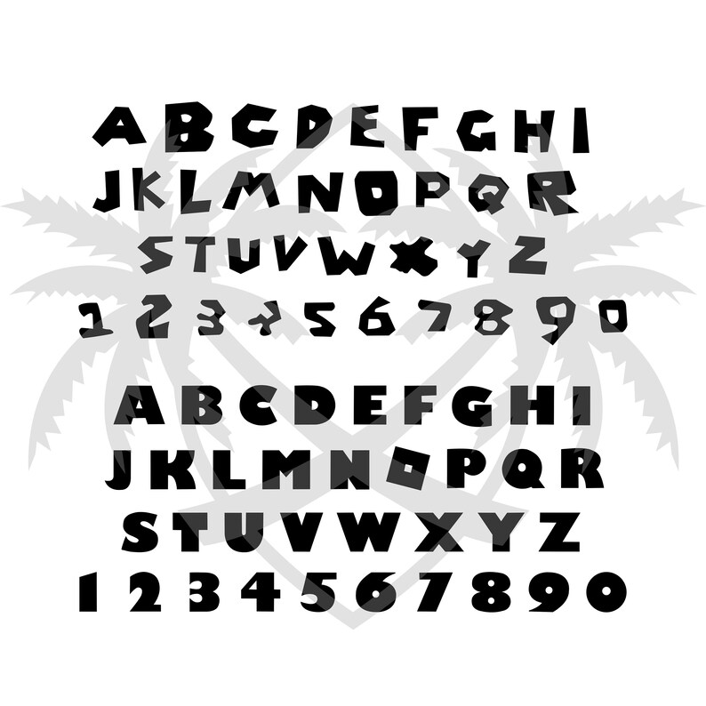 Download Roblox Font SVG Bundle 2 styles Roblox svg Alphabet & | Etsy