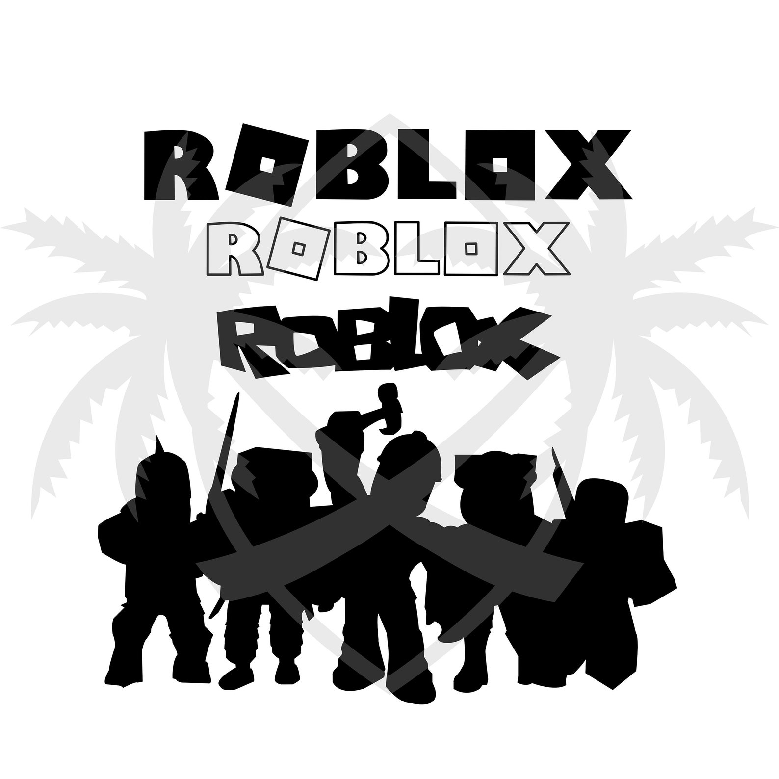 Download Roblox SVG Bundle Pack Roblox svg Cut File Roblox Svg | Etsy