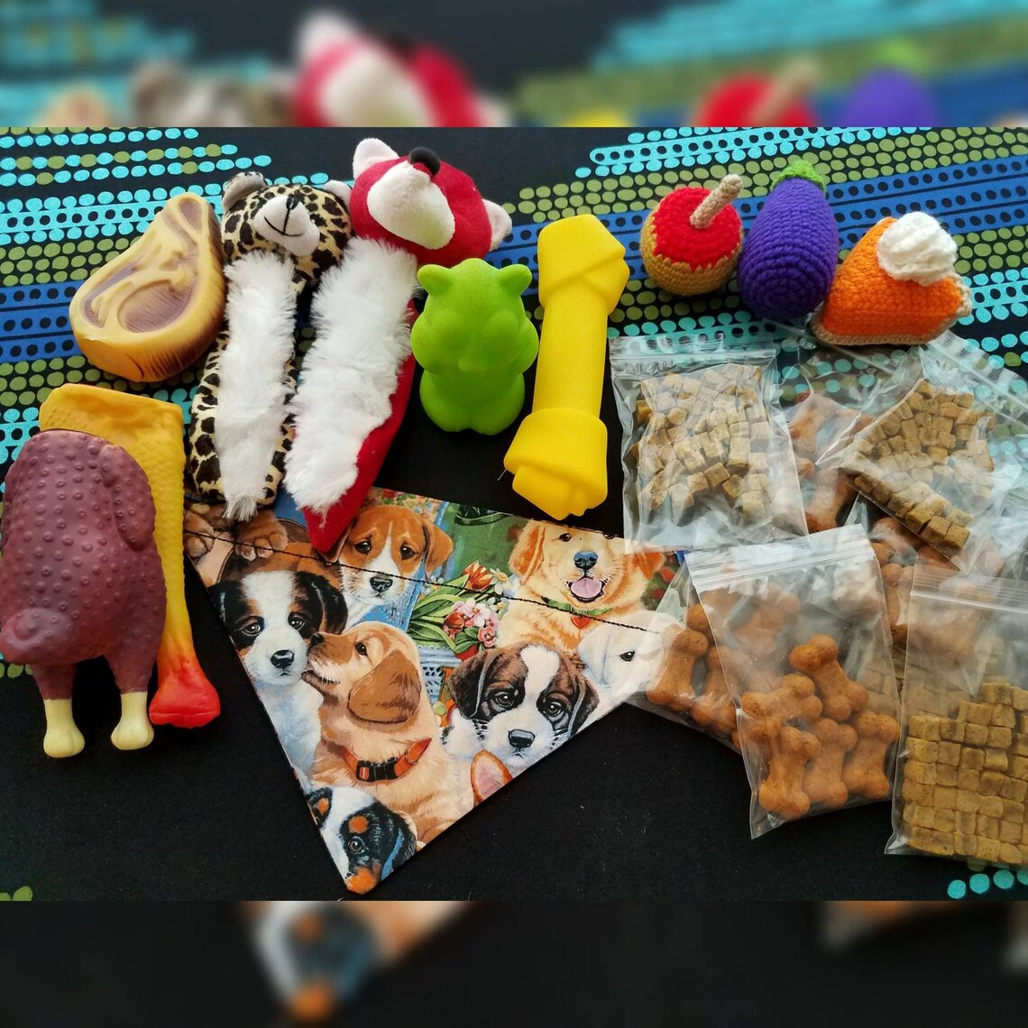 Dog Monthly Goodie Boxes 1 Month 3 Month and 6 Month Etsy