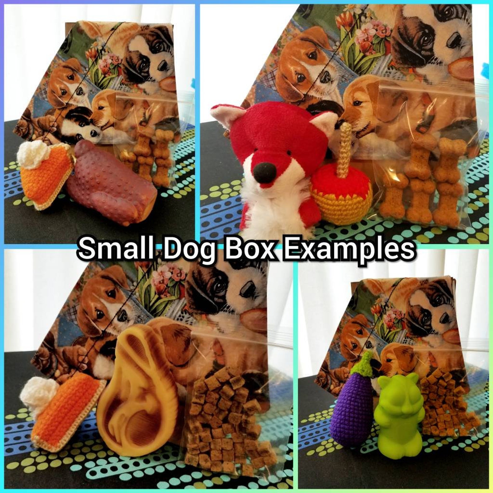 Dog Monthly Goodie Boxes 1 Month 3 Month and 6 Month Etsy