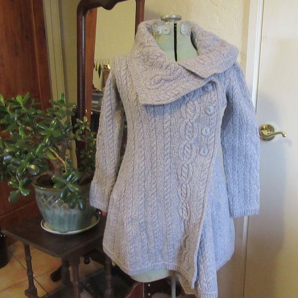 Irish Wool Sweater - Etsy