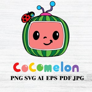 Cocomelon Logo Svg Coco Melon Svg Cocomelon Bundle Svg | Etsy Canada