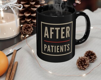 Funny Black Coffee Mug: Sarcastic Humor Gift