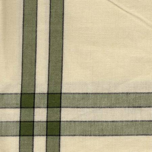 Sage Green Stripe Dunroven Tea Towel