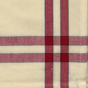 Cranberry Stripe Dunroven Tea Towel